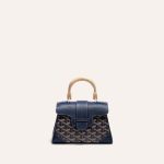 Goyard Saigon Souple Mini Bag Navy Blue - Image 2
